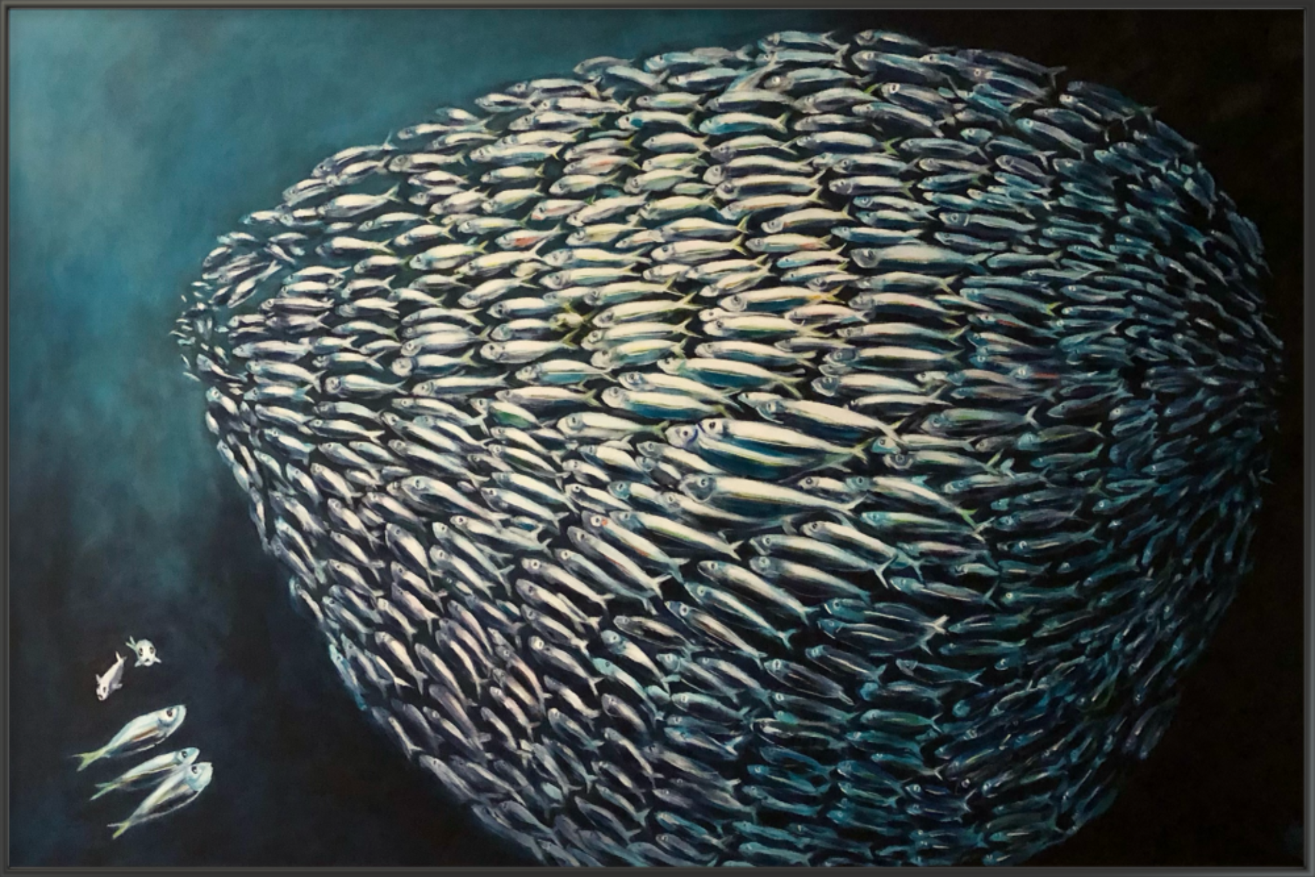Acryl auf Leinwand
